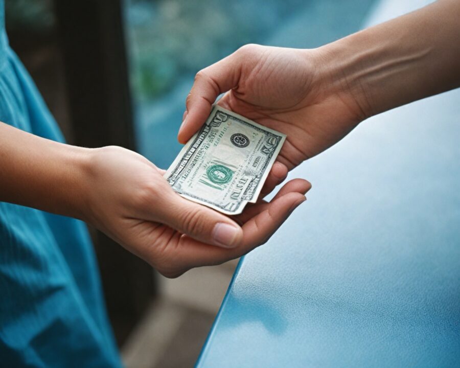 Auxílio financeiro para emergências pessoais