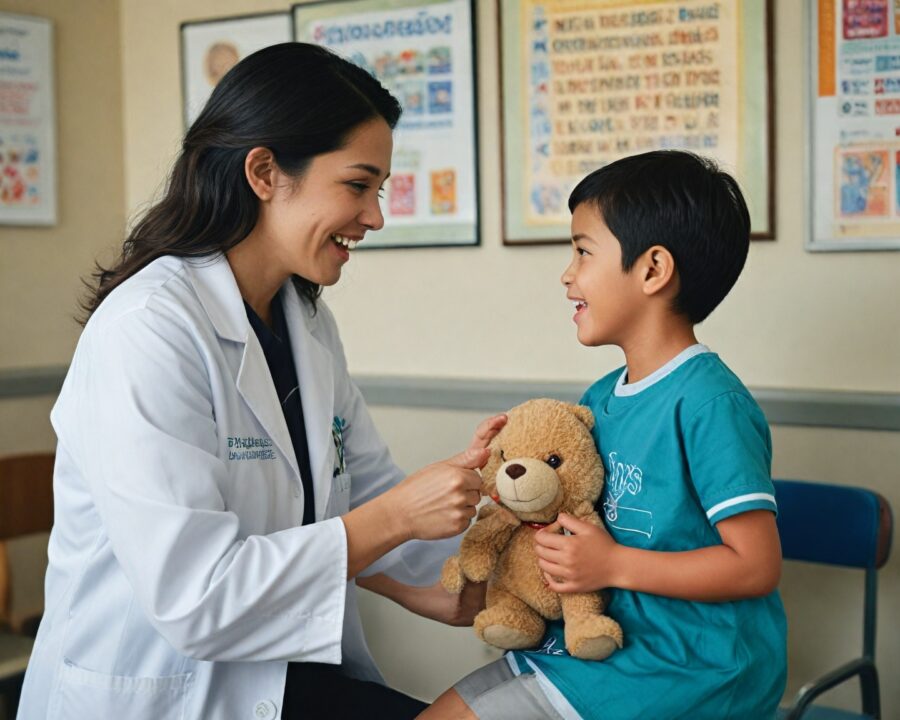 como a pediatria promove o desenvolvimento infantil saudável