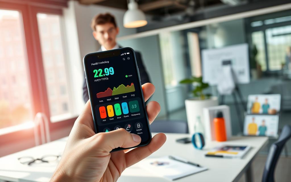 monitoramento da saúde pelo celular