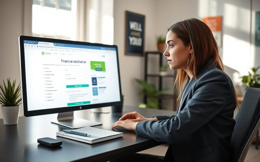 Como solicitar auxílio financeiro online em 2026 passo a passo