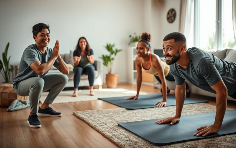 Exercícios simples para fazer em casa sem equipamentos hoje